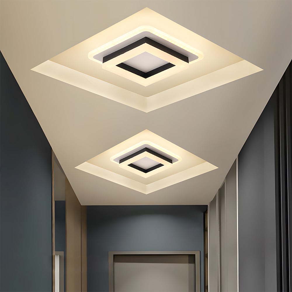 Kvadratisk LED-plafond
