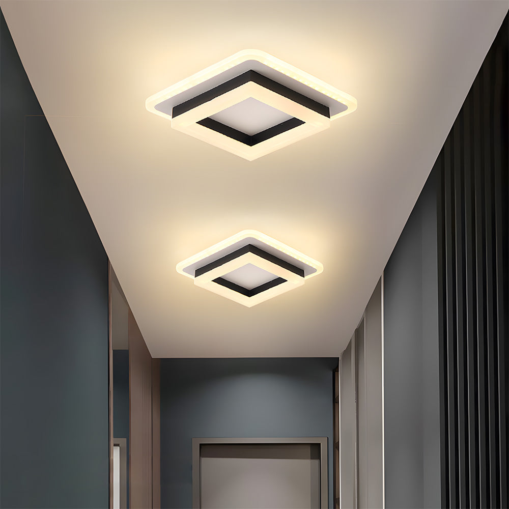 Kvadratisk LED-plafond