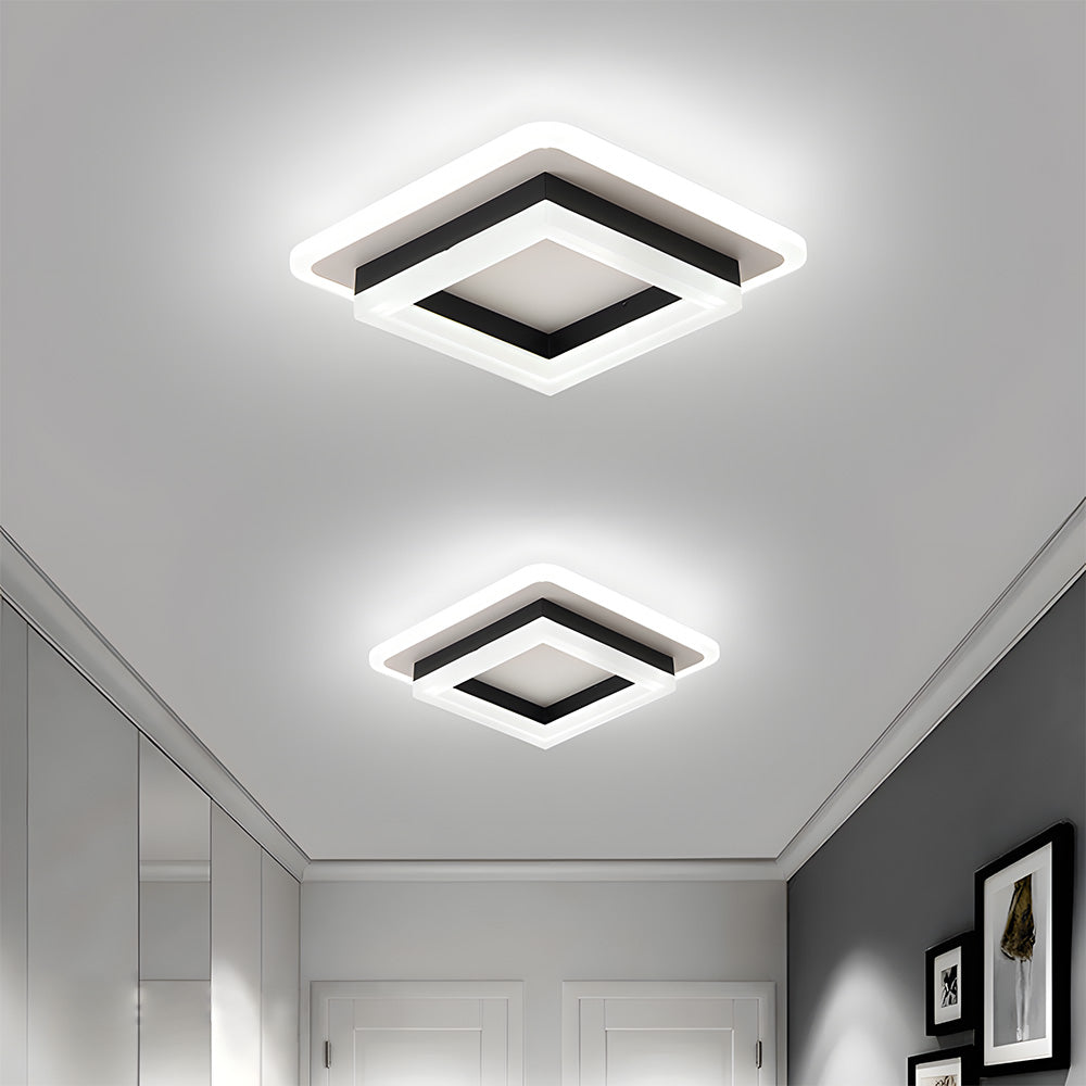 Kvadratisk LED-plafond