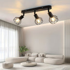 Taklampa med tre spotlights