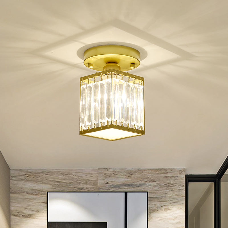 Plafond med kristallpaneler