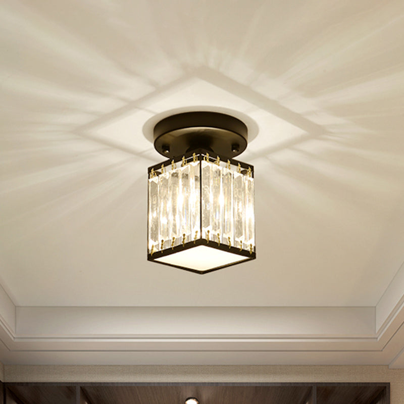 Plafond med kristallpaneler