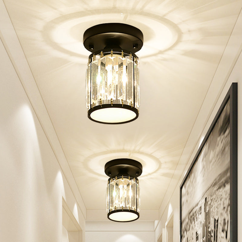 Plafond med kristallpaneler