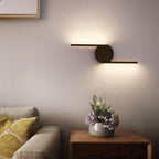 Bågformad vägglampa med LED