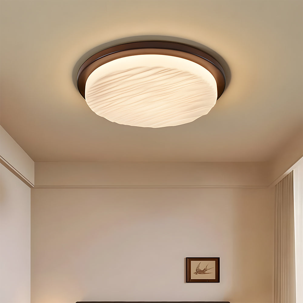 Taklampa i art deco-stil