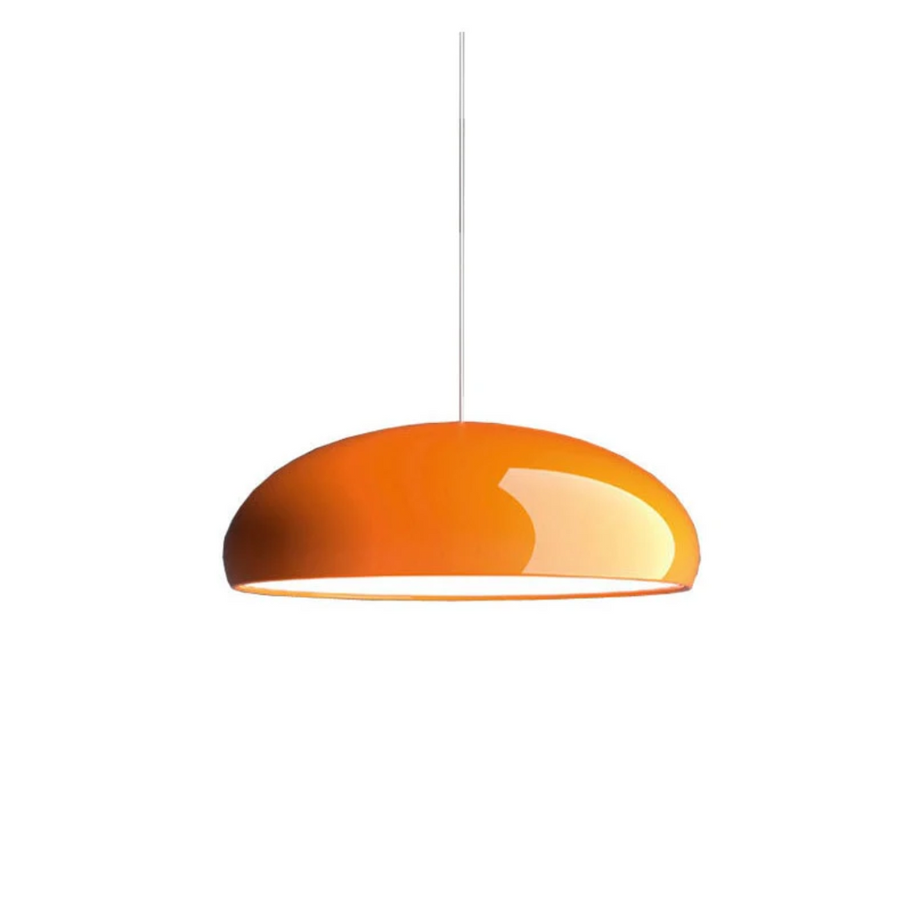 Kupolformad taklampa i aluminium