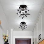Plafond i geometrisk stjärnform