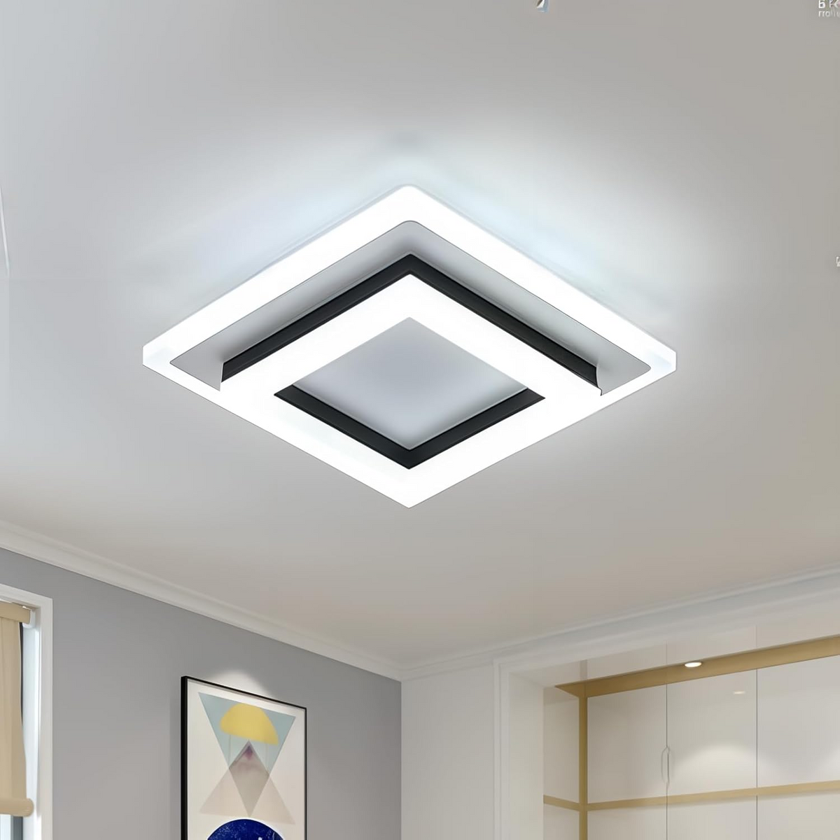 Kvadratisk LED-plafond