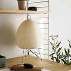 Bordslampa i rispapper