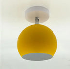 Plafond i aluminium med pastellfärg