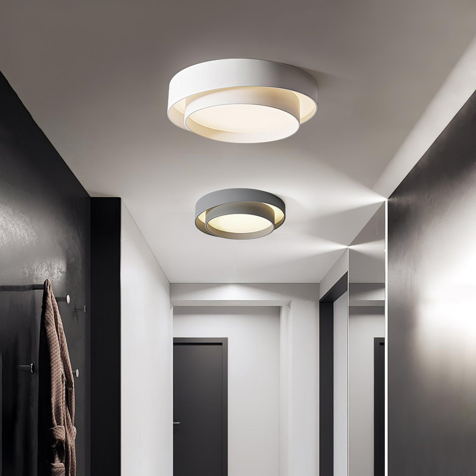 Plafond i metall och akryl