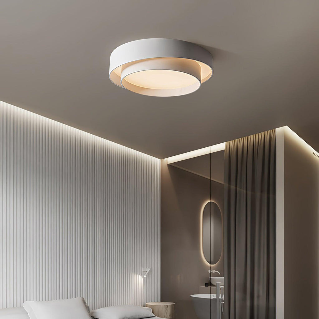 Plafond i metall och akryl