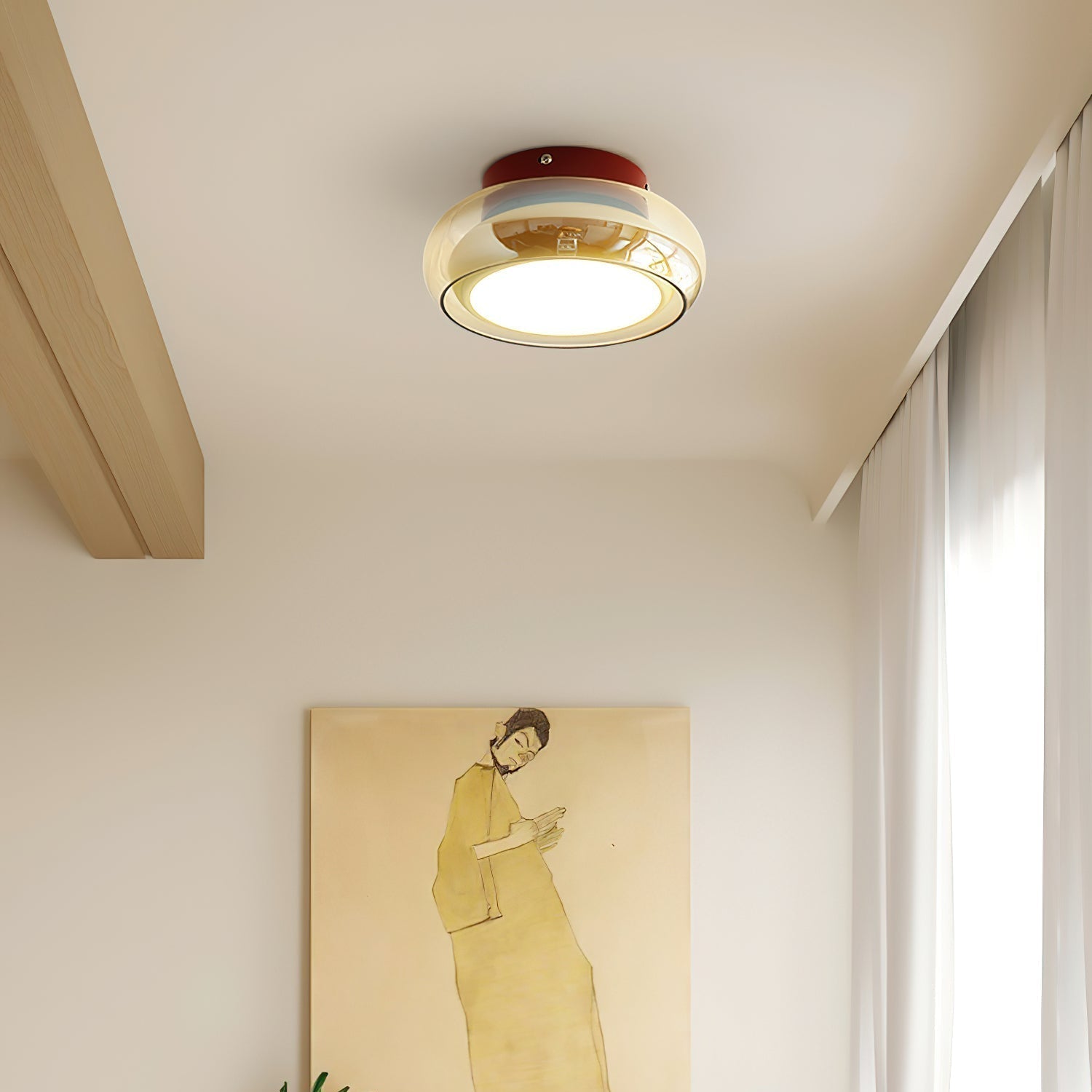 Plafond i retroglas