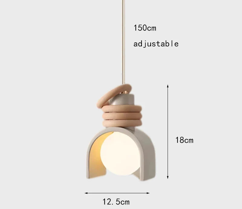 Taklampa i formgjuten resin