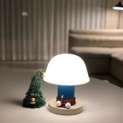 Bordslampa svampform