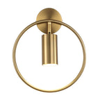 Vägglampa med roterbar ring