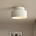 Plafond med räfflad yta