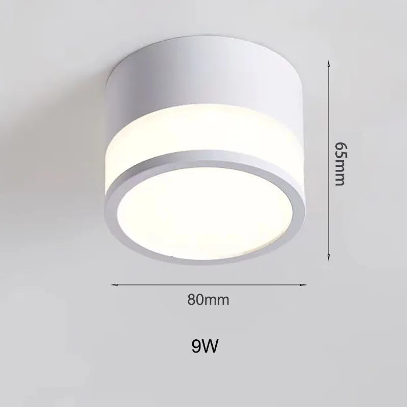 Utanpåliggande LED-downlight