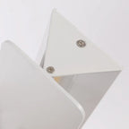 Vägglampa i aluminium, avlång