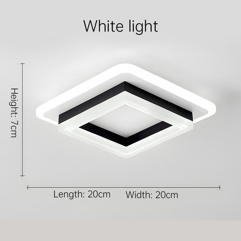 Kvadratisk LED-plafond
