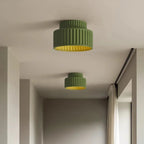 Plafond med räfflad yta