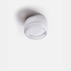 Vägglampa i metall och glas