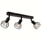 Taklampa med tre spotlights