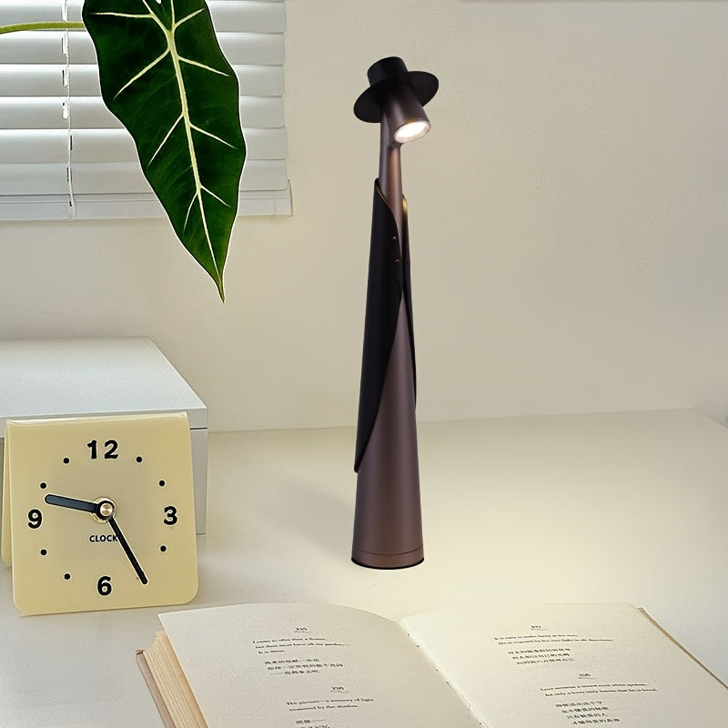 Bordslampa i figurform, uppladdningsbar