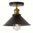 Plafond i svart metall