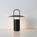 Sladdlös bordslampa i metall med touchkontroll