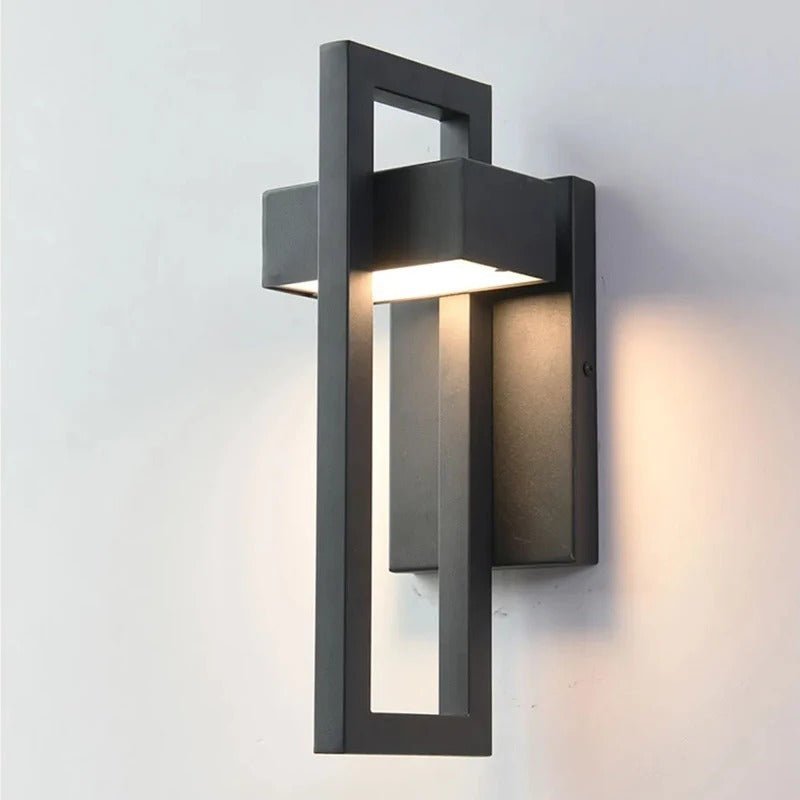Utomhusvägglampa i aluminium