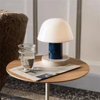 Bordslampa svampform