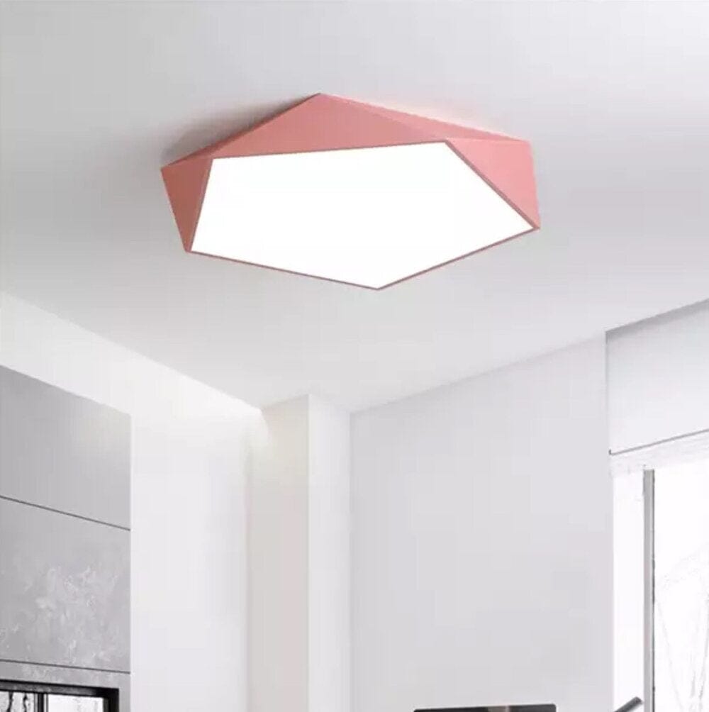 Geometrisk taklampa
