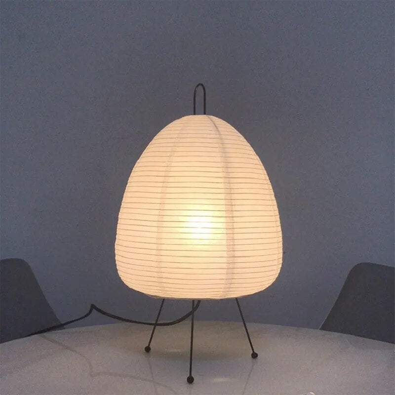 Bordslampa i rispapper